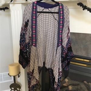 Flying Tomato Multicolor Kimono